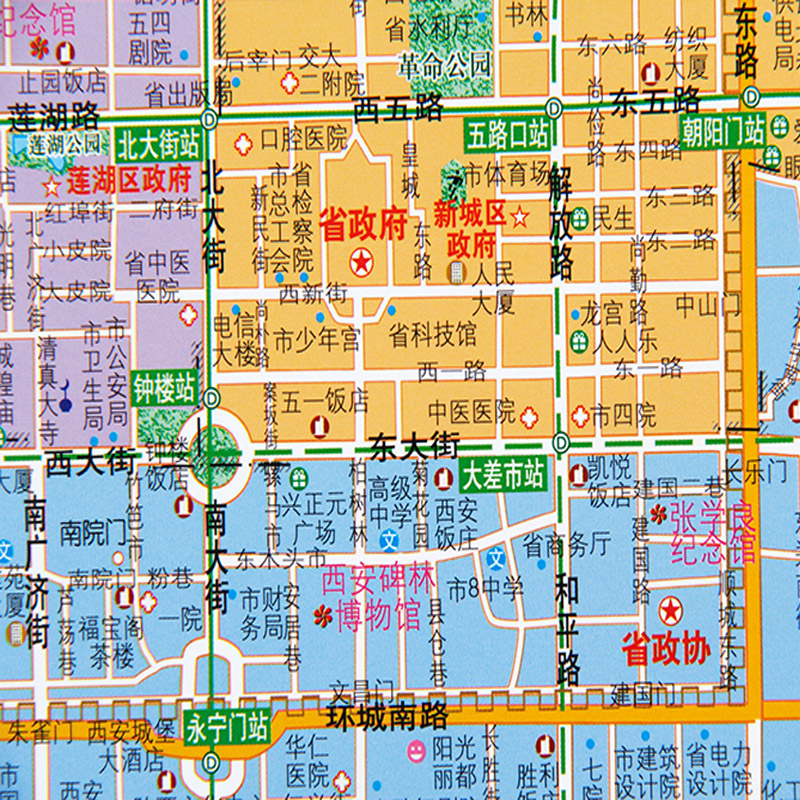 最新西安地圖，自然美景的夢(mèng)幻探索之旅